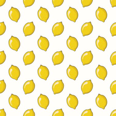 Sarı limon Tüm pürüzsüz desen