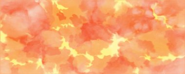 Kırmızı sarı suluboya soyut arkaplan