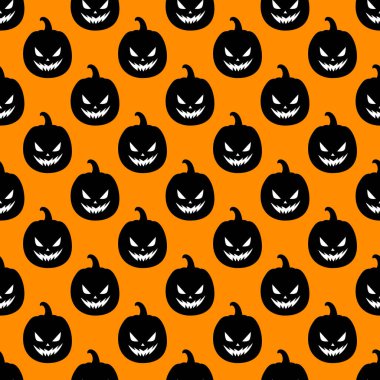 Cadılar Bayramı kötü balkabağı kusursuz desen