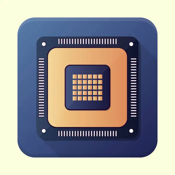Cpu uygulama simgesi. İşlemci uygulama simgesi