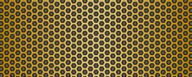 altın metal ızgara arka plan