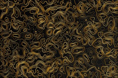 Altın topoğrafik çevre. Soyut lüks altın arka plan