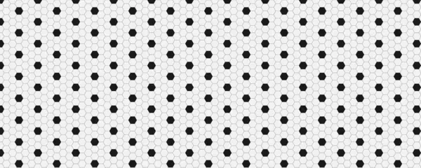 Spor geçmişi. Beyaz ve siyah altıgen arkaplan