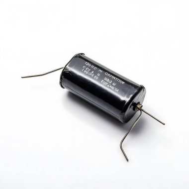 Non-Polarized Capacitor isolated on a white background clipart