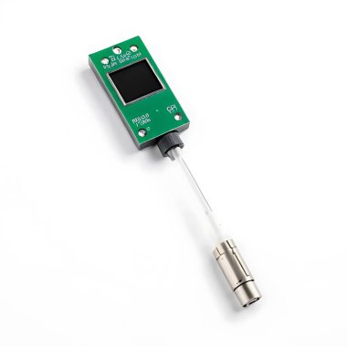 pH Sensor isolated on a white background clipart