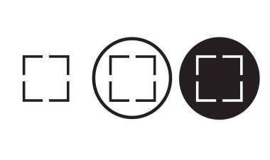 Web sitesi tasarımı ve mobil koyu kip uygulamaları için yüksek kaliteli siyah ana hatlı logo koleksiyonu beyaz arkaplan üzerinde Vektör illüstrasyonuName