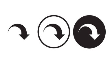 Web sitesi tasarımı ve mobil karanlık mod uygulamaları için simge siyah ana hatlı logoyu beyaz arkaplan üzerindeki vektör illüstrasyonunu tekrarla