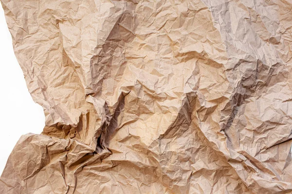 Přírodní Abstraktní Texturované Pozadí Zmačkaného Papíru — Stock fotografie