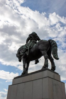 Prag 'daki Jan ika anıtı.