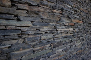 arkaplan, taş duvar perspektif