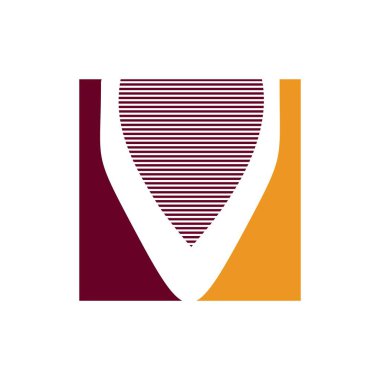 İlk Harf V Logo Tasarımı. V Logosu Tasarımı. V harfi sembolü. V harfi. İlk harf..