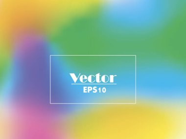 Soyut renkli arkaplan. çok renkli bir arka plan. Pürüzsüz renk ayrımı. Bulanık renkli arkaplan. Grafik tasarımınız için vektör illüstrasyonu, şablon, afiş, poster
