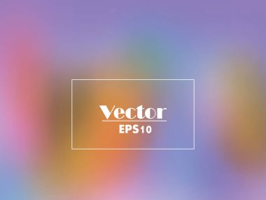 Gradyan Instagram Özeti Görüntü Arkaplanı 'nı küçült. Sarı Turuncu Pembe Mor Mavi Renk Geçişi Odaklanmamış Pürüzsüz Parlak Vektör Ağı. Moda Neon Sıvı Işıkları. Lüks çok renkli bokeh minimumu