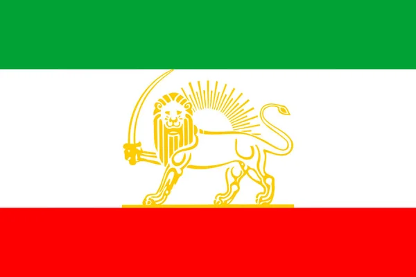 Iran Drapeau Tissu National Fond Textile Symbole Monde International Asiatique — Image vectorielle