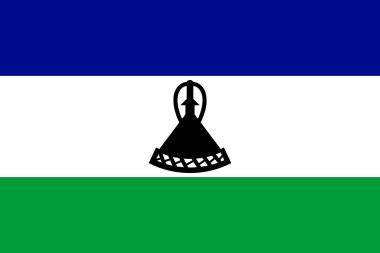 Lesotho bayrağının