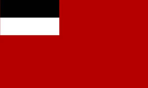 Прапор Республіки Грузія 1990 2004 — стоковий вектор