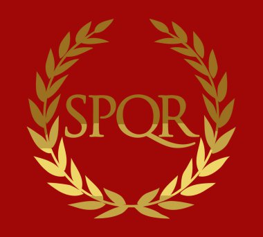 Roma İmparatorluğu'nun tarihsel bayrak. Vexilloid