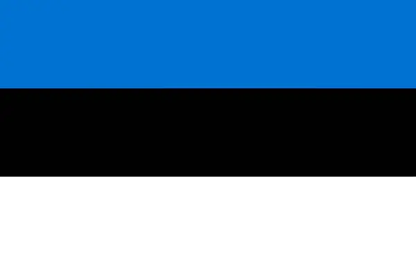 Flaga Estonii — Wektor stockowy