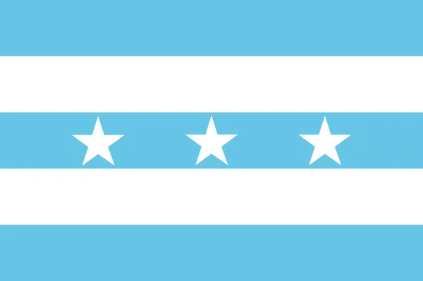挂满国徽的厄瓜多尔国旗 准确尺寸 元素比例和颜色 — 图库矢量图片