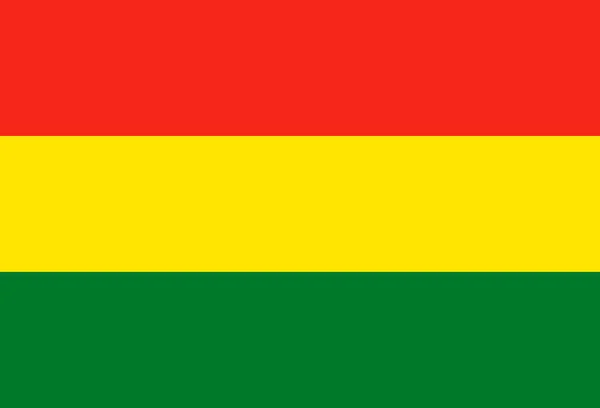 Прапор Болівії Векторна Ілюстрація — стоковий вектор