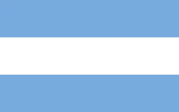 高分辨率的阿根廷代用旗形矢量 Eps10 — 图库矢量图片