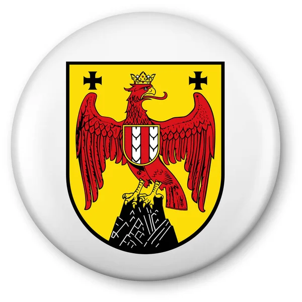 奥地利布尔根兰州的国徽 — 图库矢量图片