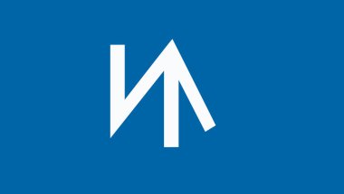 Tataristan Cumhuriyeti 'nin vektör haritası Salar halkının etnik bayrağıyla birleştirildi.