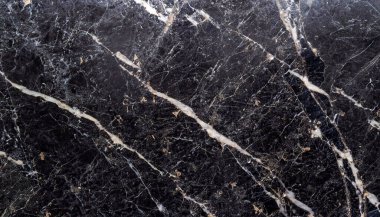 Altın damarlı siyah mermer arkaplan, arkaplan için siyah mermer doğal desen, soyut siyah beyaz ve altın, seramik duvar ve zemin fayansları için siyah ve sarı mermer..