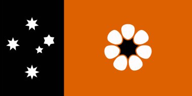 Avustralya Devleti ve Toprak Bayrakları: Kuzey Topraklarının Dalgalı Kumaş Bayrağı