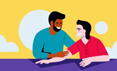 Çizilmiş illüstrasyon vektörü, ortak konsept çizimlerinin izole edilmesine yardımcı olur