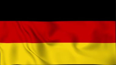 Almanya Bayrağı Dalgalanıyor, Almanya Bayrağı, Almanya Bayrağı Dalgalanan Animasyon, Almanya Bayrağı 4K Video, 3D video, Sosyal medya platformu ve ticari kullanım için klip, Güzel Sanatlar ve Dalgalanan Animasyon