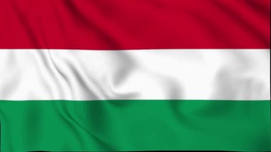 Macaristan Dalgalanan Bayrağı, Macaristan Bayrağı, Macar Dalgalanan Bayrağı Animasyon, Macaristan Bayrağı 4K Video, 3D video, Sosyal medya platformu ve ticari kullanım için klip, Güzel Sanatlar ve Dalgalanan Animasyon