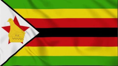 Zimbabwe Dalgalanan Bayrak, Zimbabwe Bayrağı, Zimbabwe Dalgalanan Animasyon Bayrağı, Zimbabwe Bayrağı 4K Görüntü, 3D video, sosyal medya platformu ve ticari kullanım için klip, Güzel Sanatlar ve Dalgalanan Animasyon