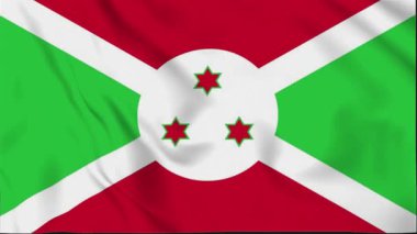 Burundi Dalgalanan Bayrak, Burundi Bayrağı, Burundi Dalgalanan Animasyon Bayrağı, Burundi Bayrağı 4K Görüntü, 3D video, sosyal medya platformu ve kullanılan ticari platformlar için klip, Güzel Sanatlar ve Dalgalanan Animasyon