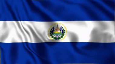 El Salvador El Salvador Bayrağı, El Salvador Bayrağı El Salvador El Sallama Animasyonu, El Salvador Bayrağı 4K Görüntü, 3D video, sosyal medya platformu ve ticari kullanım için klip, Güzel Sanatlar ve Dalgalanan Animasyon