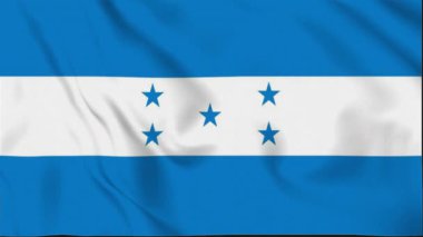 Honduras Dalgalanan Bayrak, Honduras Bayrağı, Honduras Dalgalanan Animasyon Bayrağı, Honduras Bayrağı 4K Görüntü, 3D video, sosyal medya platformu ve ticari kullanım için klip, Güzel Sanatlar ve Dalgalanan Animasyon