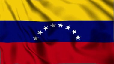 Venezuela Dalgalanan Bayrak, Venezuela Bayrağı, Venezuela Dalgalanan Bayrak Animasyon, Venezuela Bayrağı 4K Görüntü, 3D video, sosyal medya platformu ve ticari kullanım için klip, Güzel Sanatlar ve Dalgalanan Animasyon