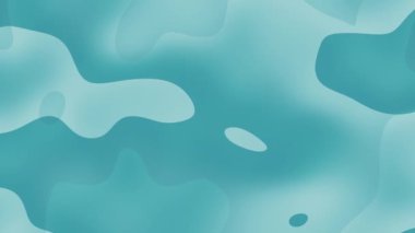 Modern tasarım projeleri, web sitesi arkaplanları, dijital sanat ve sanatsal sunumlar için uygun sıvı organik şekillere sahip soyut deniz mavisi arkaplanı.