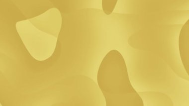Pürüzsüz akış eğrilerine sahip altın dalgalı soyut arkaplan; zarif tasarımlar, lüks markalaşma projeleri ve sanatsal sunumlar için uygun.
