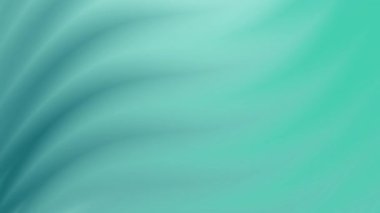 Yumuşak kıvrımlı çizgileri olan Teal gradyan tasarımı, arka planlar, duvar kağıtları, afişler ve soyut sanat baskıları için uygundur.