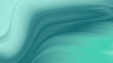 Soyut arkaplan sanatında Teal ve mavi dalgalı çizgiler. Grafik tasarımı, sunumlar, arka planlar, web tasarımı ve sanatsal projeler için elverişli.