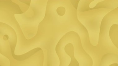 Dalgalanık şekilleri ve değişik gölgeleri olan altın soyut arka plan. Lüks markalaşma, davetiyeler ve sanatsal dijital tasarımlar için mükemmel..