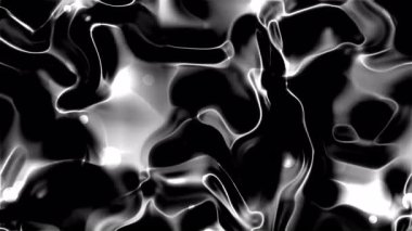 Siyah ve beyaz girdap, bulanık şekiller; soyut sanatsal tasarım; modern arka planlar, dijital sanat projeleri, moda baskılar, dinamik görsel kavramlar.