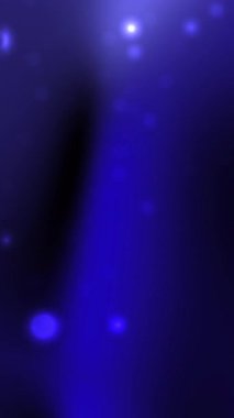 Soyut arkaplanlar, sunumlar, web siteleri, sosyal medya grafikleri, davetiyeler veya teknolojiyle ilgili tasarımlar için uygun bulanık beyaz lekeli koyu mavi.