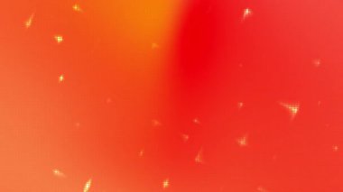 Küçük ızgara desenli turuncu arkaplan ve soluk ışık çizgileri, teknoloji sunumları, web tasarım arkaplanları ve soyut kavramlar için ideal.