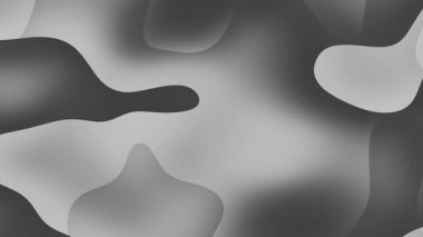 Soyut gri ölçekli organik şekiller, akışkan tasarımı kusursuz bir şekilde harmanlarlar. Modern dijital sanat eserleri, arka planlar, web tasarımı ve markalaşma projeleri için uygundur.