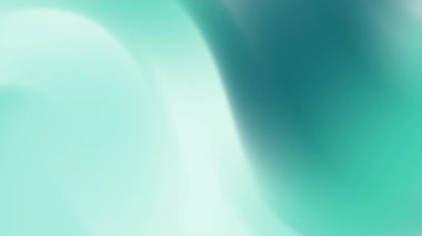Teal ve beyaz, arka plan, grafik tasarım projeleri, web sitesi afişleri ve sanatsal kreasyonlar için uygun kıvrımlı soyut şekiller bulanıklaştırdı.