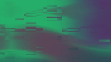 Dijital tasarımlar, teknoloji temaları, oyun içeriği ve soyut grafik projeleri için uygun yeşil ve mor pikselli arkaplan.