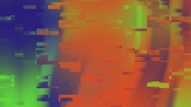 Web sitesi afişleri, sosyal medya paylaşımları, grafik tasarımları, sunumlar ve dijital sanat projeleri için uygun renkli karelere sahip soyut arkaplan.