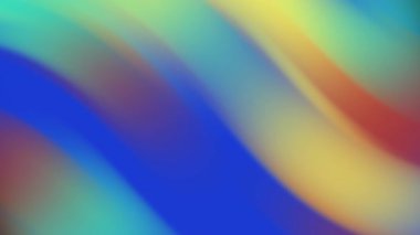 Mavi, yeşil, sarı ve turuncu renkli bulanık gradyan, arka plan, web tasarımı ve dijital sanat projeleri için mükemmel. Grafik tasarımı için uygun.